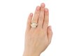 Cartier diamond crossover ring, French, circa 1970. Hatton Garden