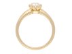 Victorian old mine diamond solitaire ring, circa 1900. Hatton Garden