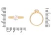 Victorian old mine diamond solitaire ring, circa 1900. Hatton Garden