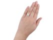 Fancy faint green diamond cluster ring circa 1940 hatton garden