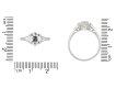 Old cut diamond flanked solitaire ring, circa 1925 hatton garden