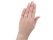Old cut diamond flanked solitaire ring, circa 1925 hatton garden