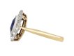 Edwardian sapphire and diamond coronet cluster ring hatton garden