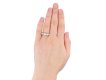 Edwardian diamond five stone ring, English, circa 1910. Hatton Garden