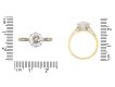 Old cut diamond flanked solitaire ring, circa 1915 hatton garden