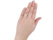 Old cut diamond flanked solitaire ring, circa 1915 hatton garden