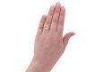Yellow Ceylon sapphire and diamond ring circa 1925 hatton garden