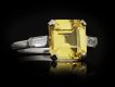 Yellow Ceylon sapphire and diamond ring circa 1925 hatton garden