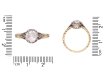 Georgian diamond solitaire ring, circa 1770. Hatton Garden