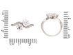 Edwardian diamond crossover ring, circa 1915. Hatton Garden