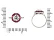 Diamond and ruby target ring, circa 1920 hatton garden