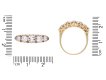 Victorian five stone diamond ring, circa 1900. Hatton Garden