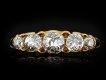 Victorian five stone diamond ring hatton garden