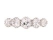 Diamond five stone ring, circa 1920. Hatton Garden