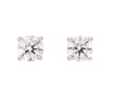 Tiffany diamond stud earrings, English, 2004. Hatton Garden