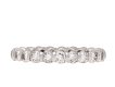 Diamond set eternity ring French, circa 1920.  Hatton Garden
