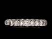 Diamond set eternity ring French, circa 1920.  Hatton Garden