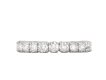 Diamond set eternity ring, French, circa 1950 hatton garden