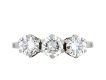 Diamond three stone ring, circa 1920 hatton garden