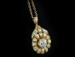 Victorian old mine diamond pendant, circa 1890 hatton garden