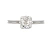 Old mine diamond solitaire ring, circa 1920 hatton garden