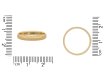 Yellow gold wedding band, English, 1927 hatton garden