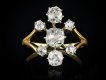 Edwardian diamond cluster ring, circa 1905 hatton garden