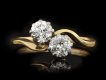 Edwardian diamond crossover ring, circa 1905 hatton garden
