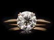 Boucheron old cut diamond solitaire ring, French, circa 1960. Hatton Garden