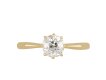 Old mine diamond solitaire ring, circa 1905 hatton garden