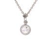 Old cut diamond drop pendant, circa 1920. Hatton Garden