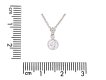 Old cut diamond drop pendant, circa 1920. Hatton Garden