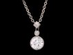 Old cut diamond drop pendant, circa 1920. Hatton Garden