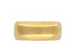 Yellow gold wedding band, English, 1902. Hatton Garden