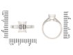 Tiffany & Co. diamond flanked solitaire ring. Hatton Garden