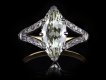 Marquise diamond flanked solitaire ring, circa 1910 hatton garden