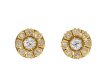 Old mine diamond cluster earrings, circa 1890. Hatton Garden