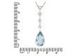 Aquamarine and diamond pendant, circa 1910.  Hatton Garden