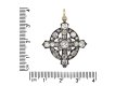 Diamond cross pendant / brooch, circa 1860 hatton garden