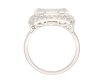 Art Deco diamond cluster ring, circa 1930. Hatton garden