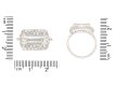 Art Deco diamond cluster ring, circa 1930. Hatton garden