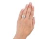 Art Deco diamond cluster ring, circa 1930. Hatton garden