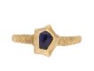 Medieval sapphire ring, circa 14th century. Hatton garden