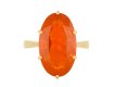 Victorian fire opal solitaire ring, circa 1900 hatton garden