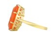 Victorian fire opal solitaire ring, circa 1900 hatton garden