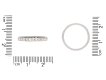 Diamond eternity ring, circa 1920. Hatton Garden