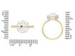 Old mine diamond solitaire ring, circa 1905. Hatton Garden