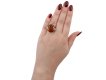 Vintage citrine and diamond ring 1950 hatton garden