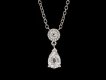 Drop shape diamond pendant, circa 1920 hatton garden