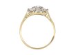 Cropp & Farr diamond coronet cluster ring, English hatton garden